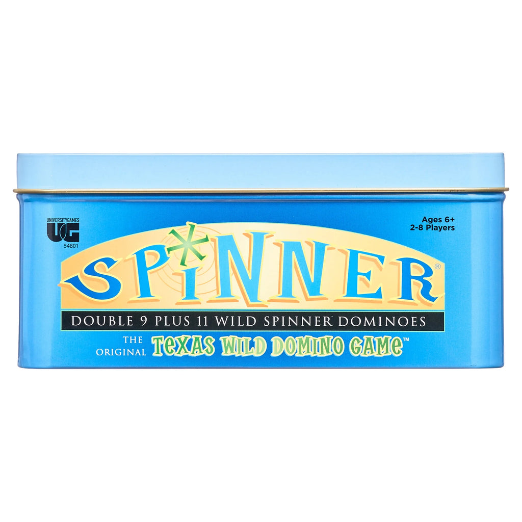 Spinner Game of Wild Dominoes in On-the-go Travel Tin A61762