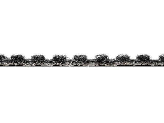 Charcoal Black Skid-Resistant Heavy-Duty Carpet Runner S815