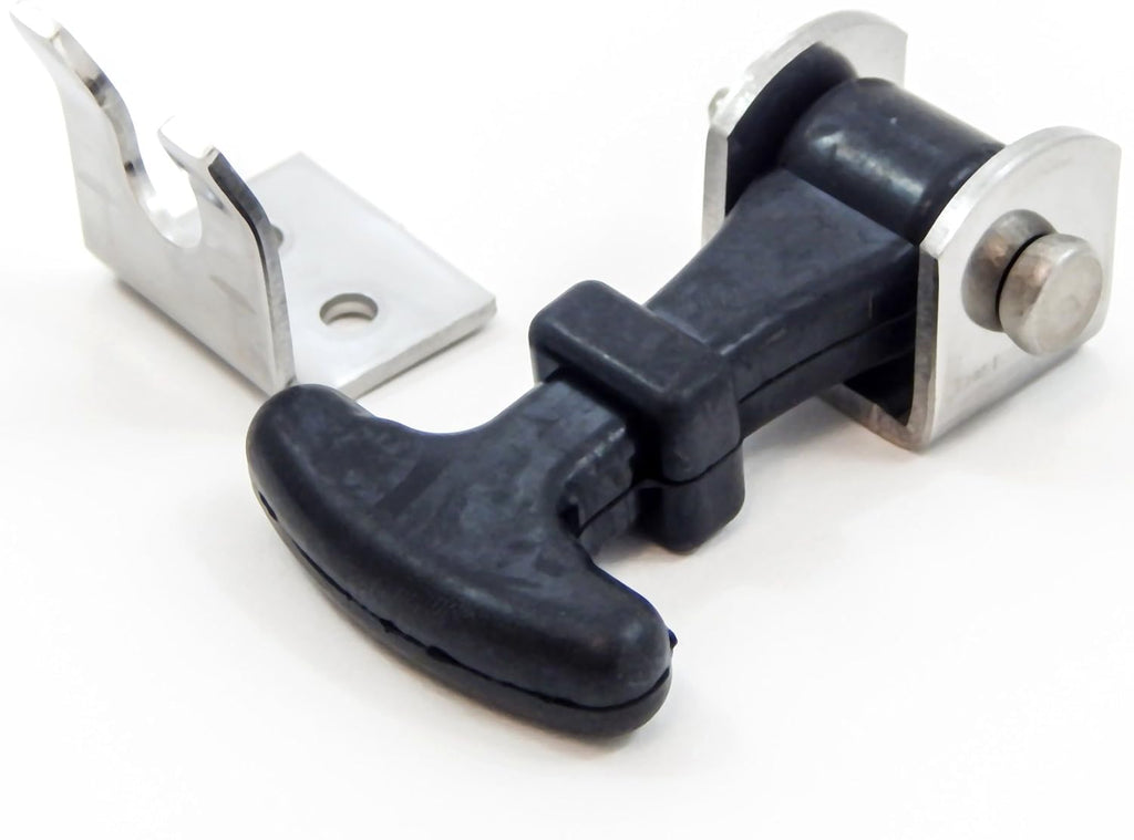 20 Piece Stainless Steel T Handle Latch Catch Hold-Down 2.5 Inch Draw Hardware Replacement P70703