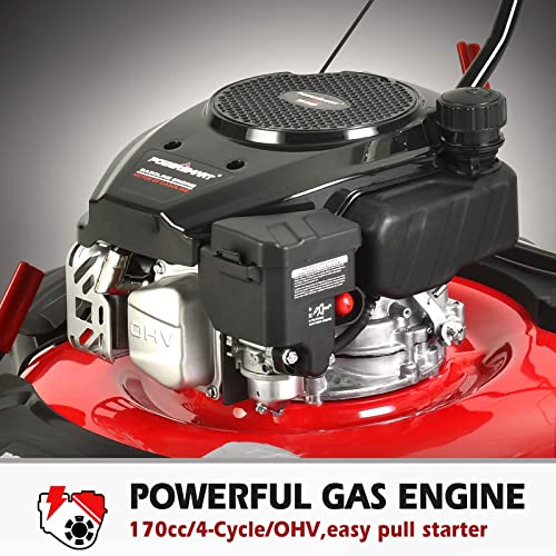 21 in. Self Propelled Lawn Mower with 140cc Gas Engine M554019