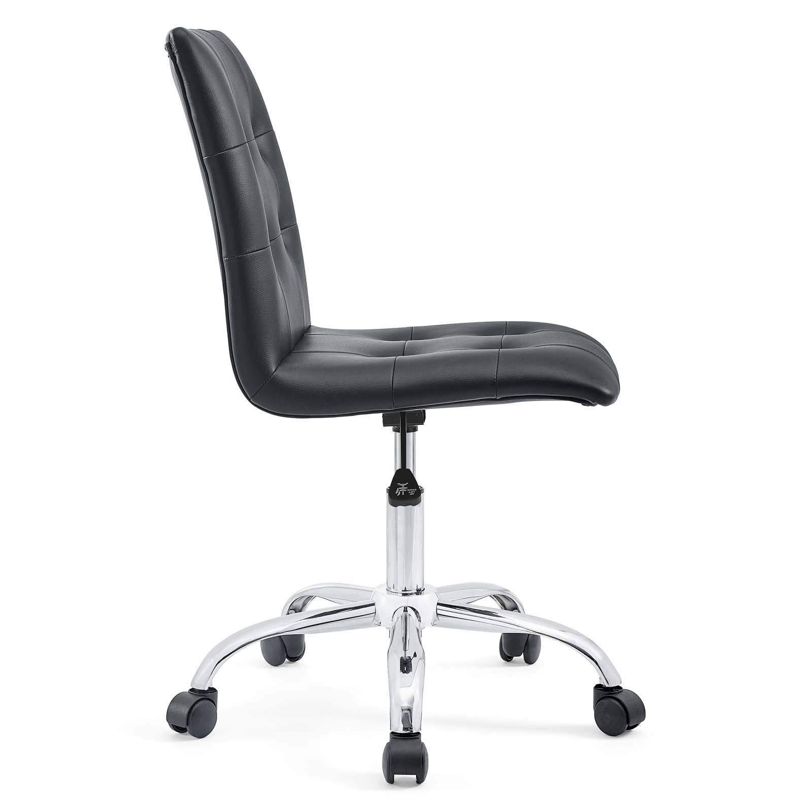 White Mid Back Office Chair O329369