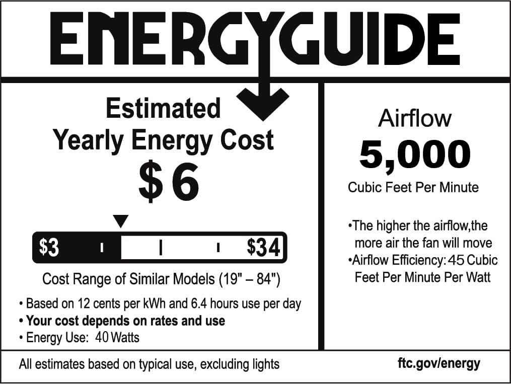 20'' Bladeless Ceiling Fan with Lights Remote Control X413745