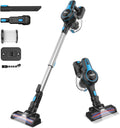 6-in-1 Rechargeable Stick Vacuum with 2200 mAh Battery, Blue M55093