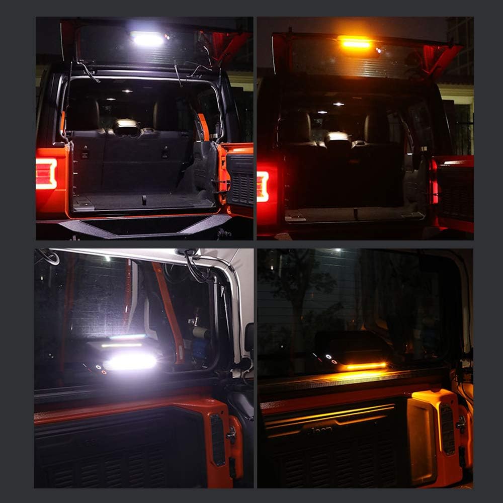 LED Trunk Light for Jeep Wrangler 2018-2019 JL JLU, Pack of 2 C840766