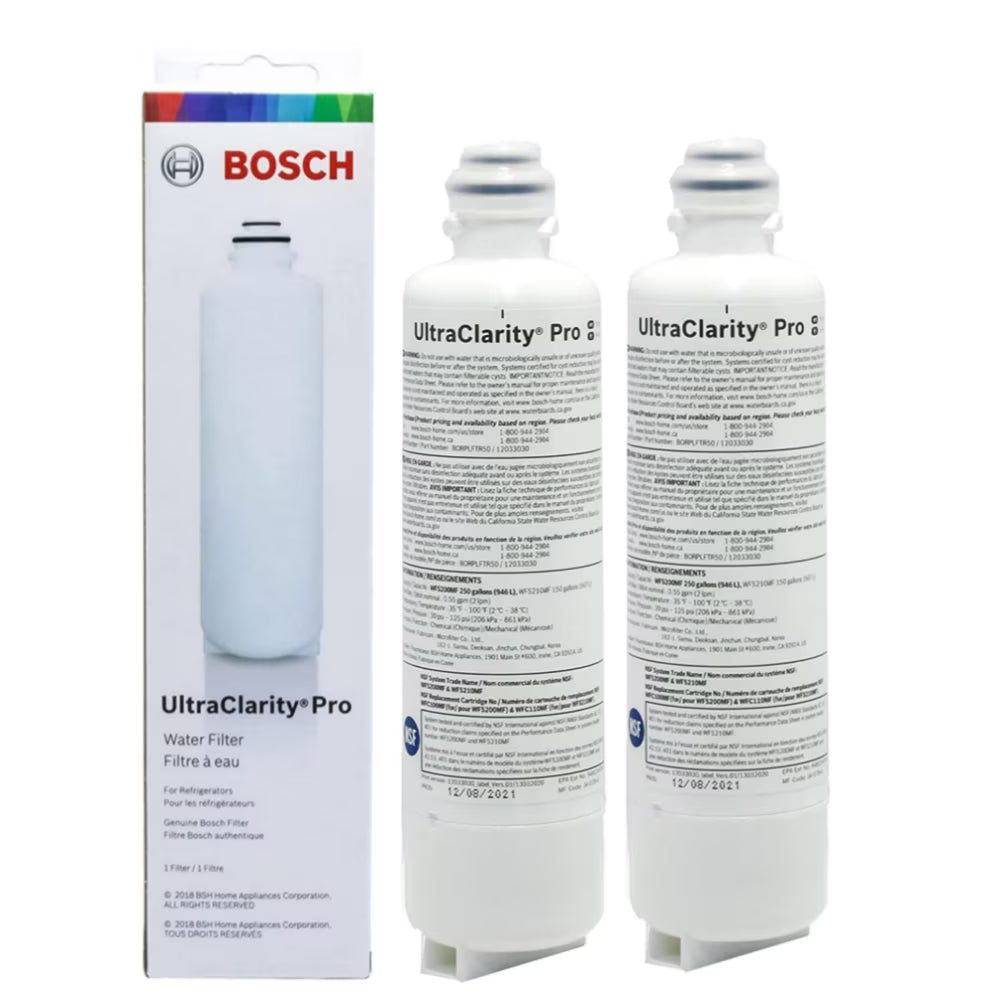 2 Pcs Refrigerator Water Filter L9432