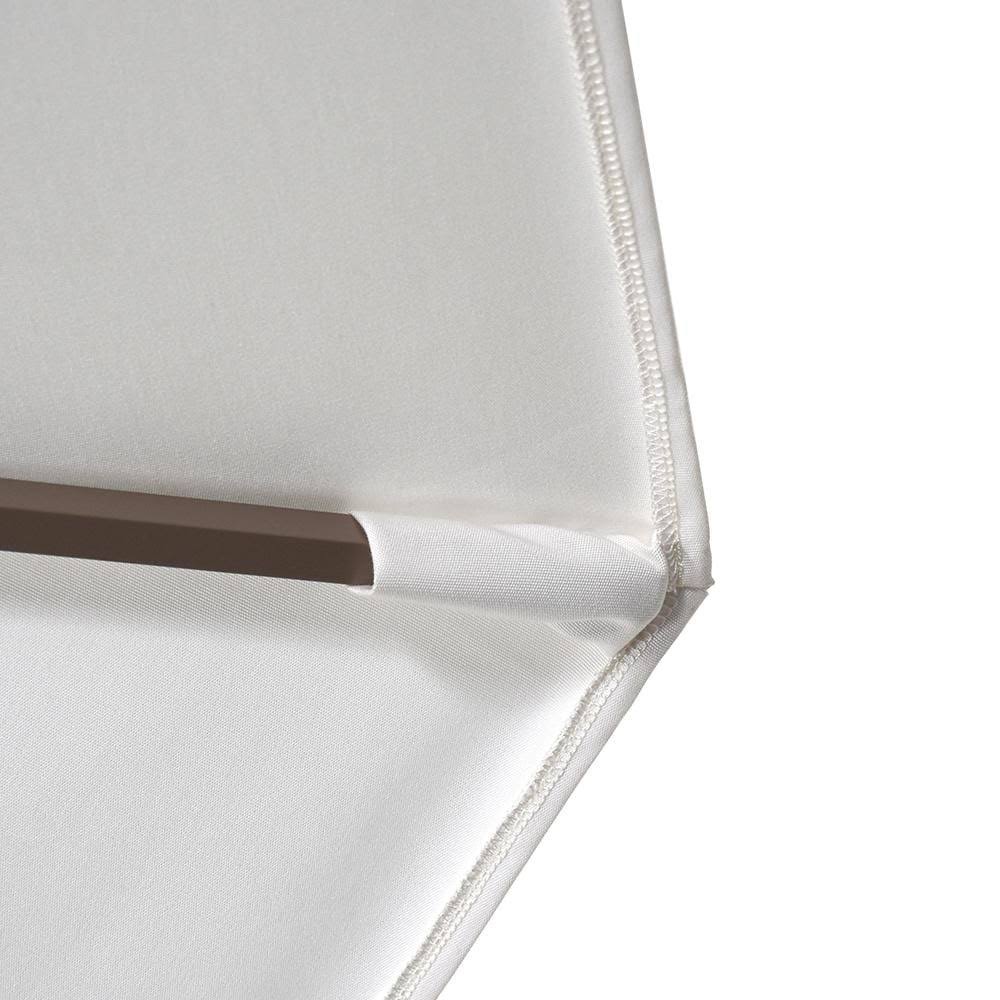 Bronze 9' Aluminum Auto Tilt Market Umbrella D294367