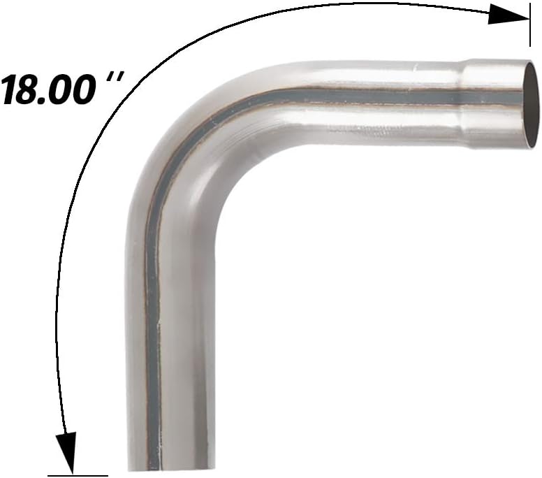 8PCS Mild Steel Exhaust Tubing Kit R3532