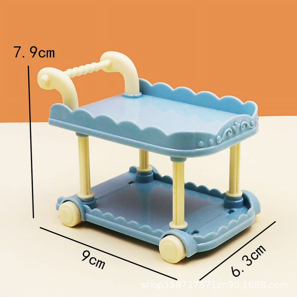 Miniature Kitchen Cart Dollies H862