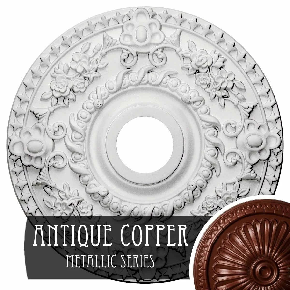 Rose Ceiling Medallion L903