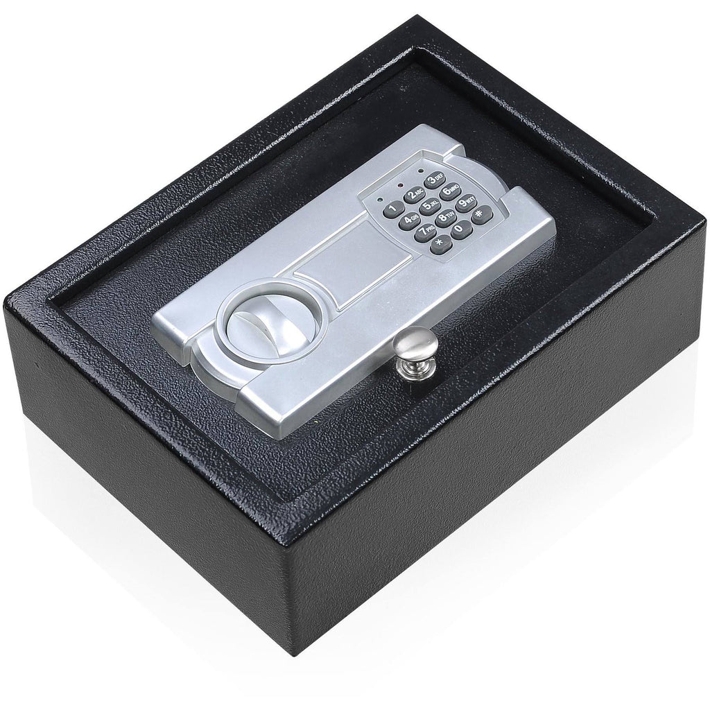 12x9 Keypad Safe Hand Gun Pistol Drawer Keyless Digital Electronic Lock Cash Box L347
