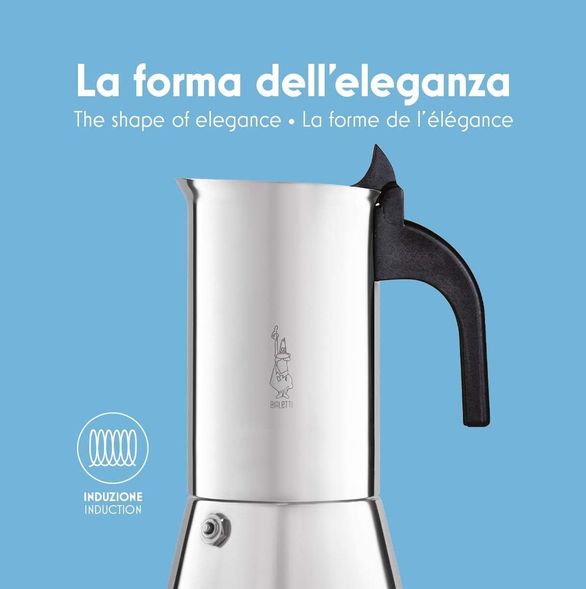 4 Cup Stainless Steel Espresso Coffee Maker N807
