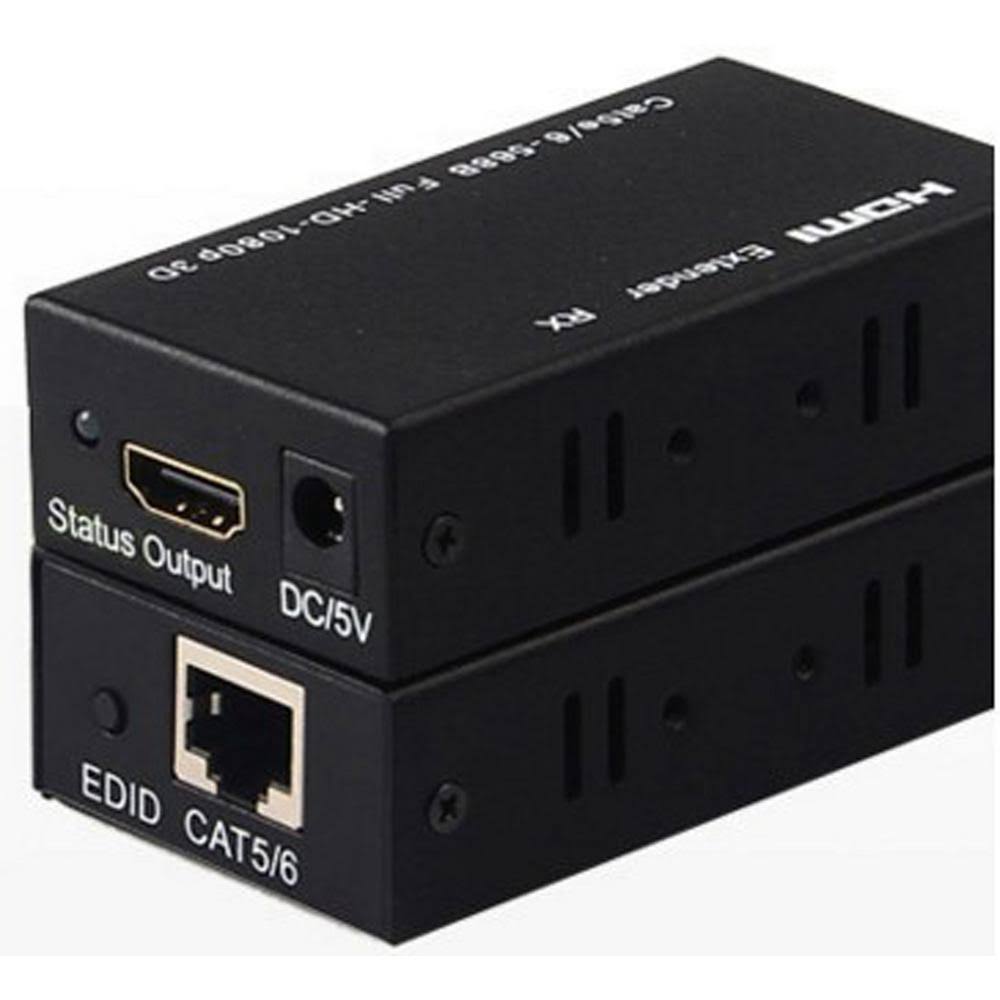 HDMI Extender Over Single Cat5e/Cat6 Ethernet Cable, 180 ft. at 1080p U779