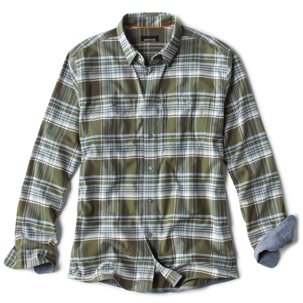 Rifle Green Tech Flannel XXL K841