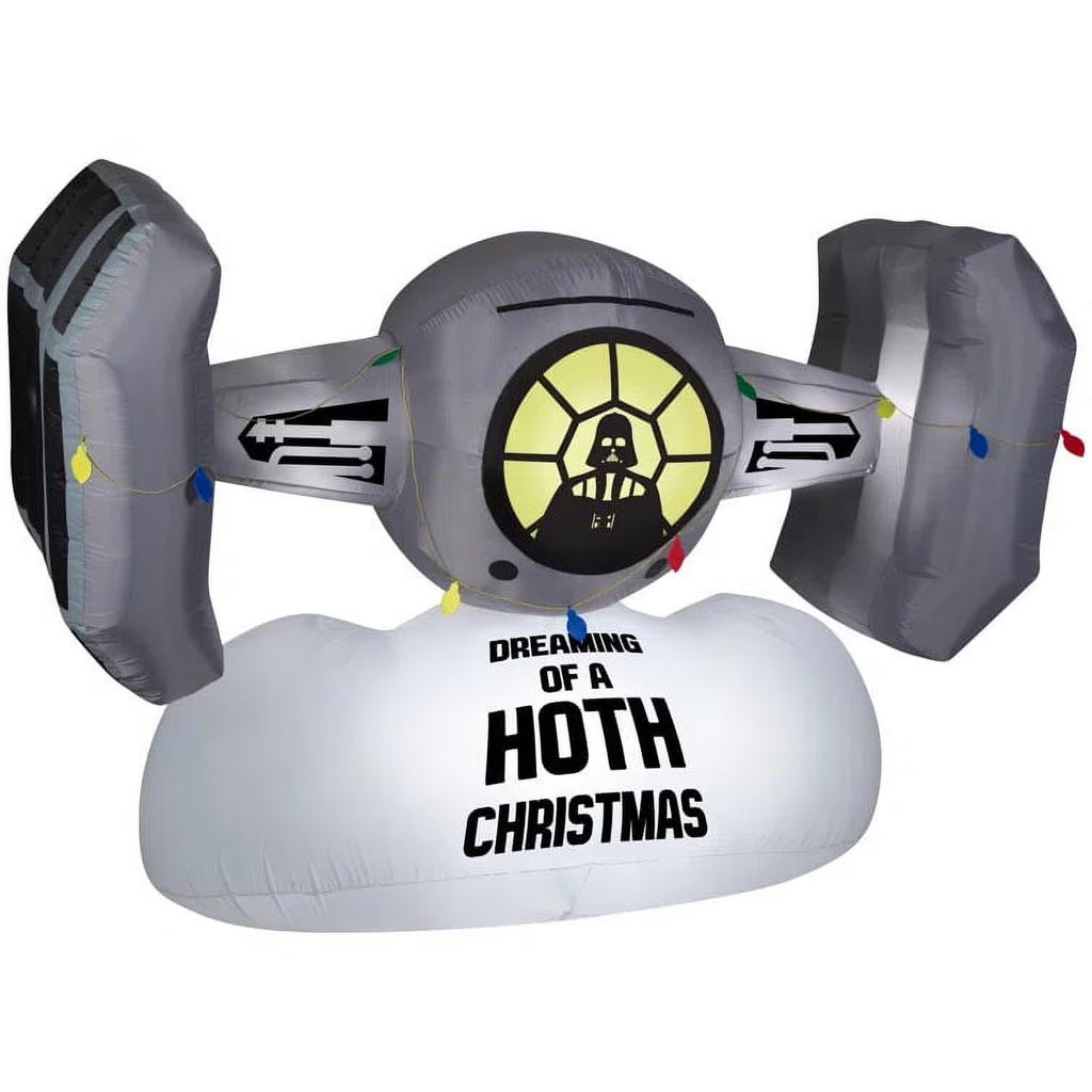 Stars Wars Christmas TIE Fighter Inflatable Yard Decoration F187110