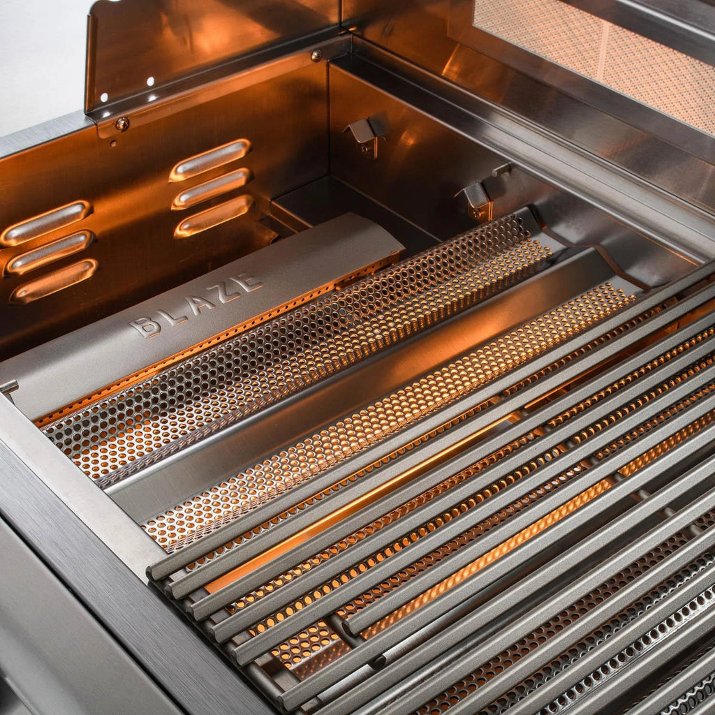 40" 5-Burner Natural Gas Stainless Steel BBQ Grill with Rear Infrared Burner Q220971