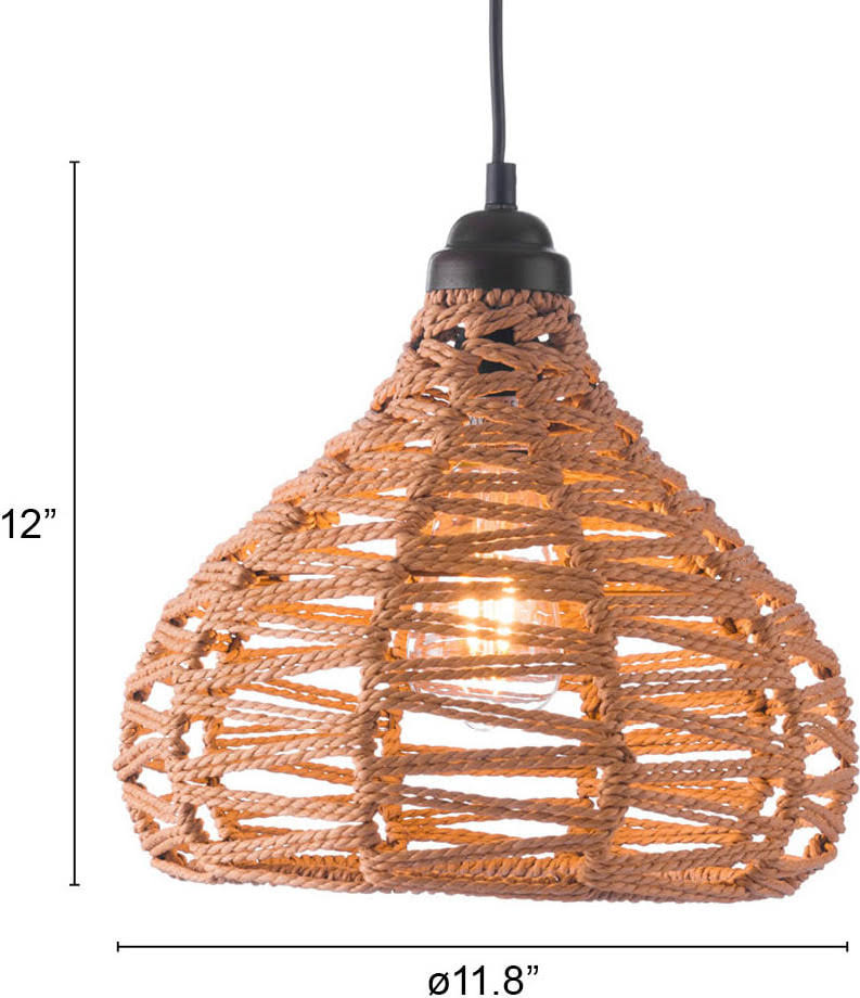 Natural Ceiling Lamp U137