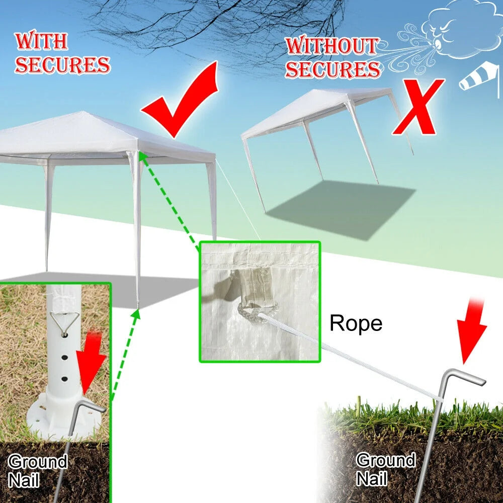 10'x10' Waterproof White Tent R26261