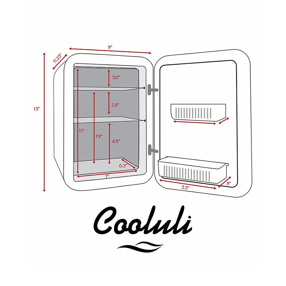 Teal 0.5 Cu. Ft. Mini Fridge N4229