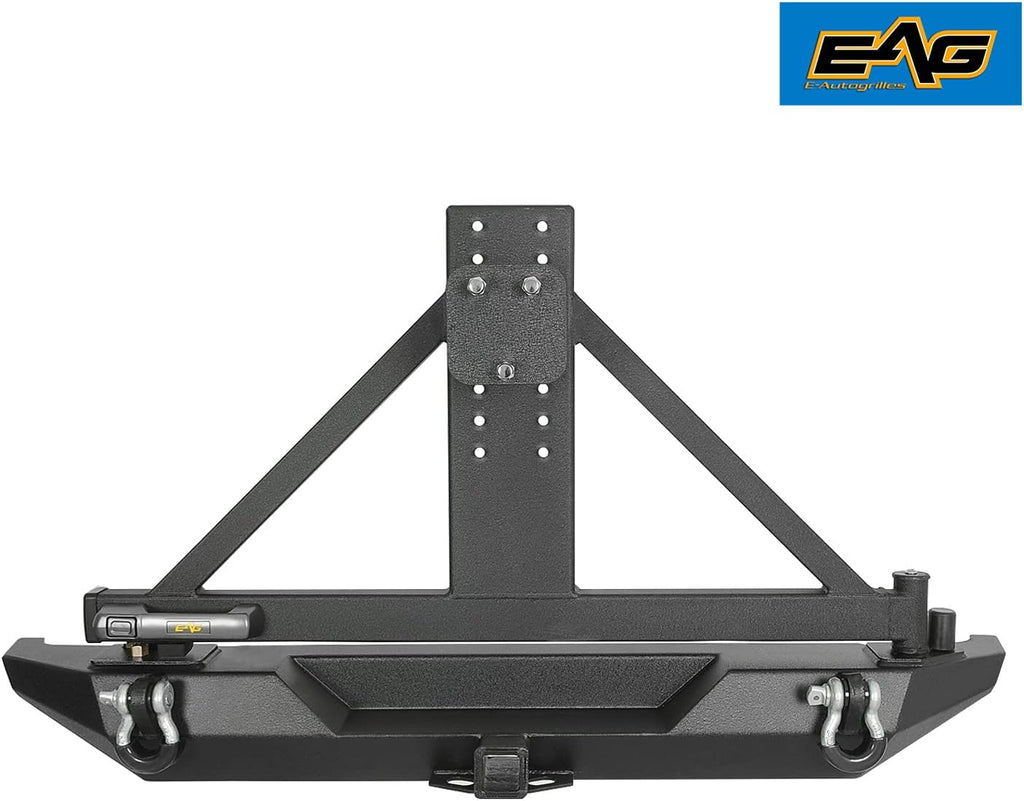 Steel Rear Bumper with Tire Carrier A26136