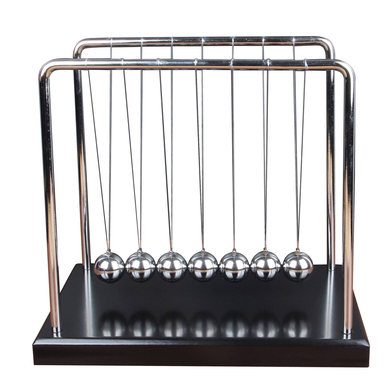 Newton Cradle Pendulum Decoration with 7 Balance Balls L2763
