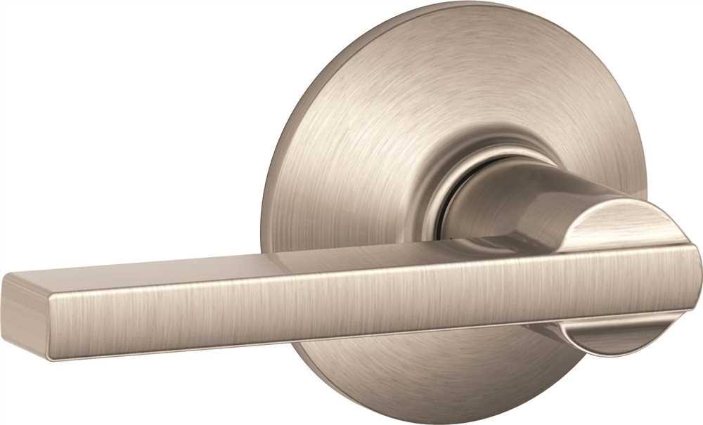 Satin Nickel Passage Lever M74860
