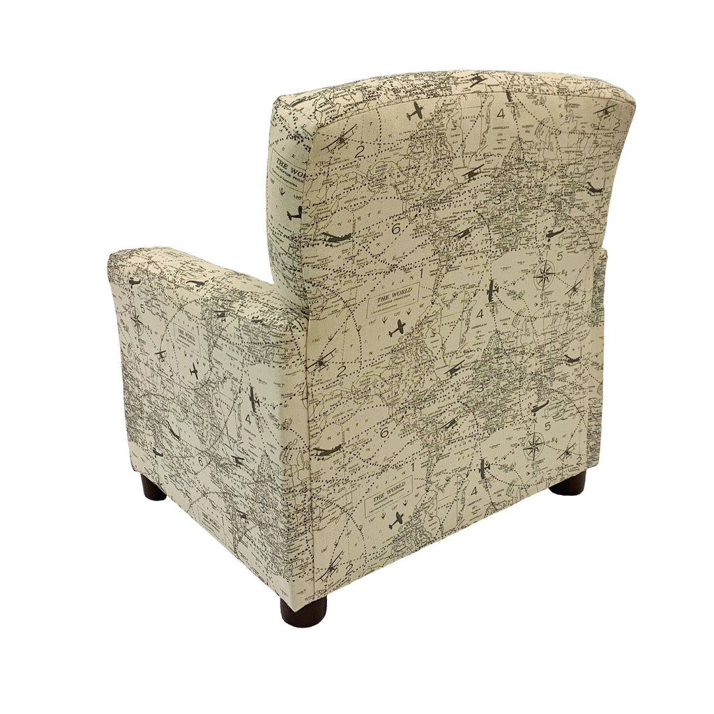 Kids Arm Chair Sundown Gray U3836
