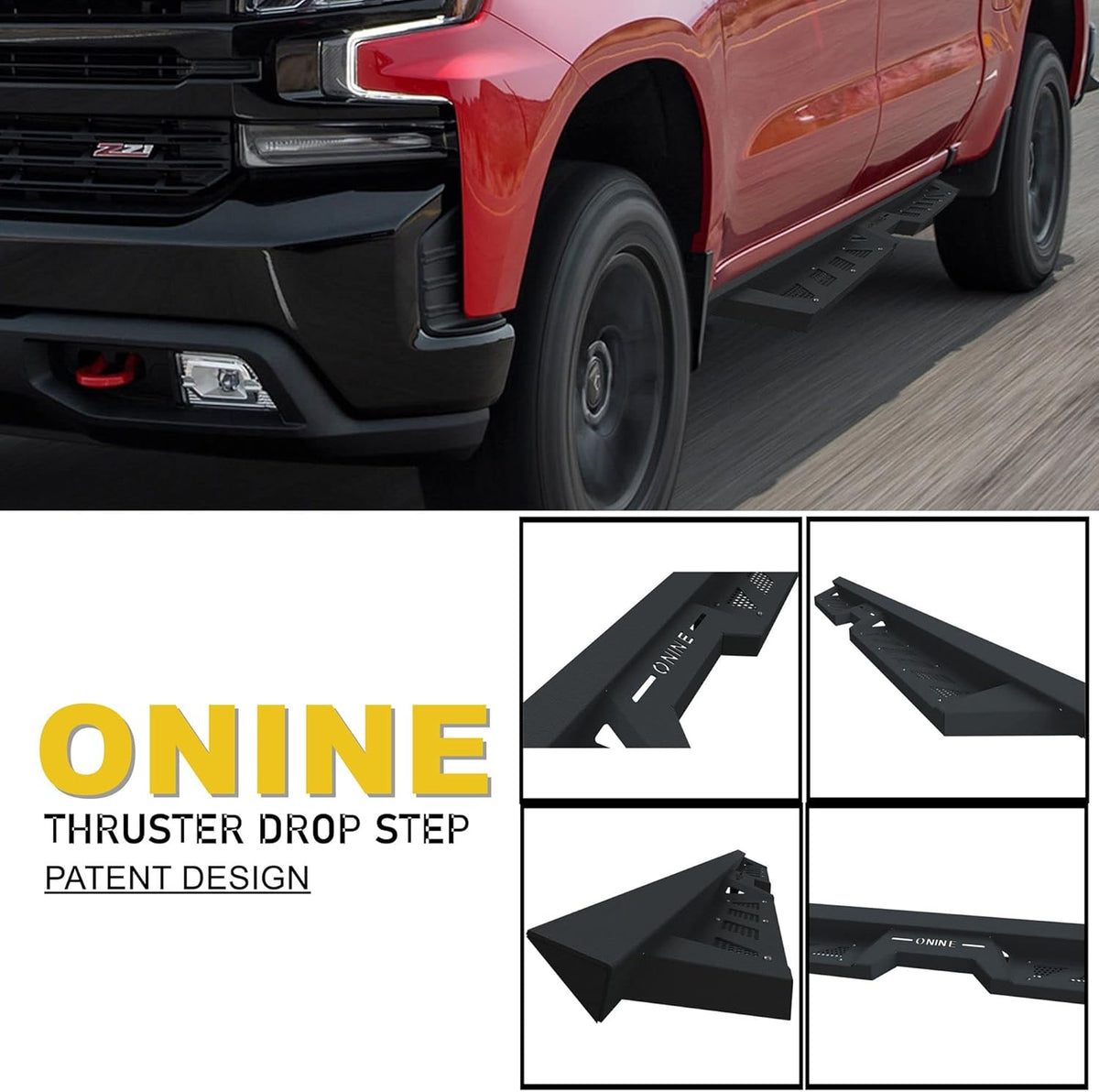 Drop Side Steps Running Board Nerf Bar B3483
