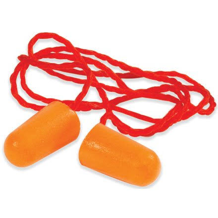 Orange Foam Earplugs Case of 500 T37381