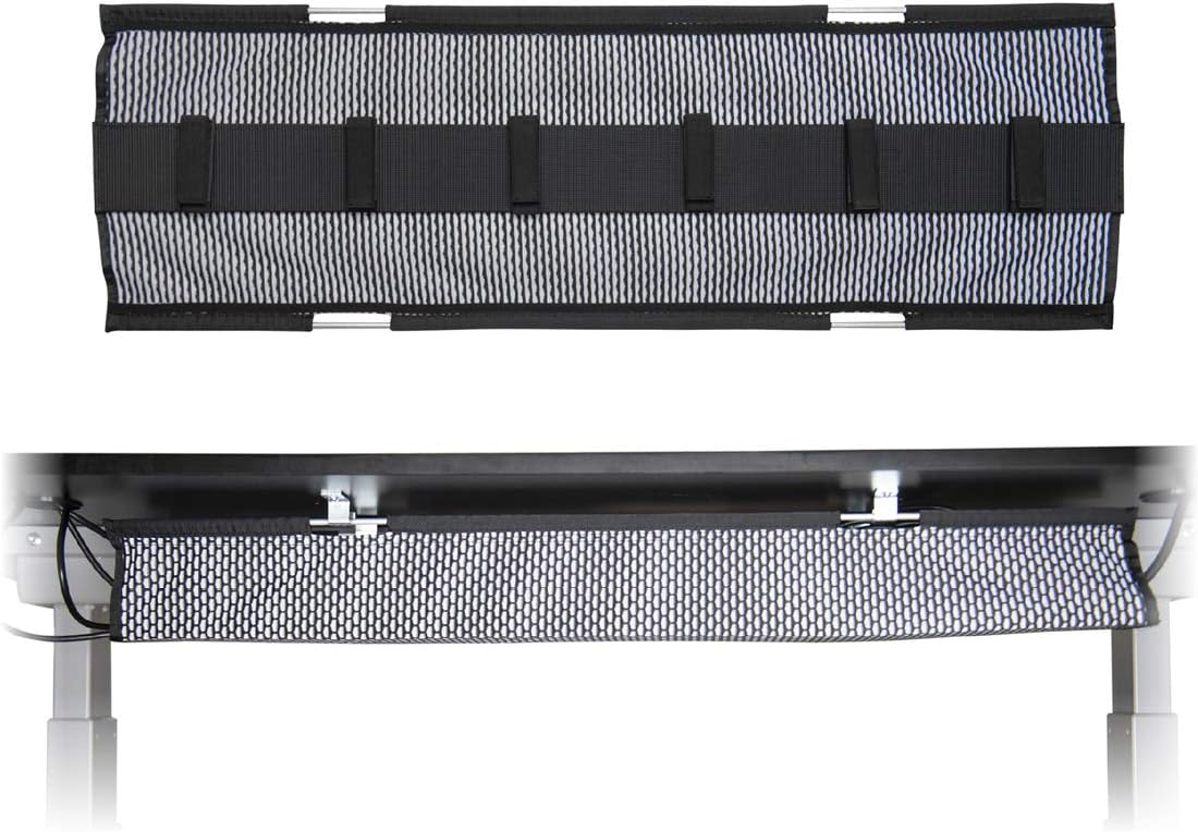 White Mesh Cable Manager Pack of 2 Q9238