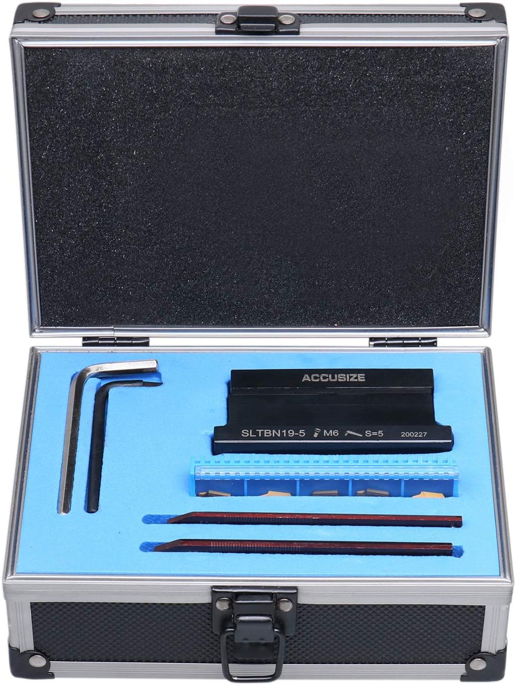 1'' Self-Lock Block with 10 Pcs Carbide Inserts and 1 Pc Blade Y7429