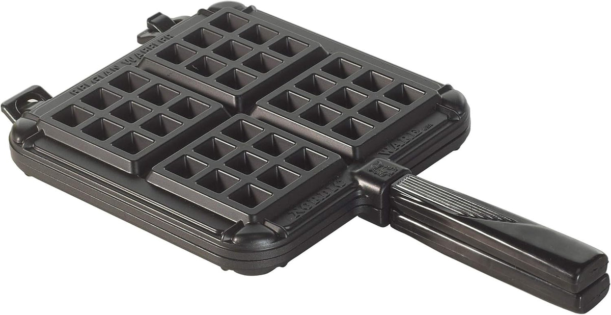 Cast Aluminum Stovetop Belgium Waffle Iron X21084