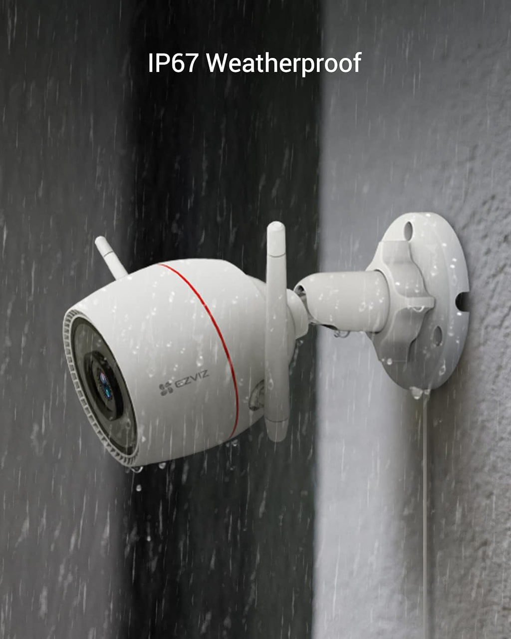 2K WiFi Security Camera with Color Night Vision and Two-Way Audio M50452