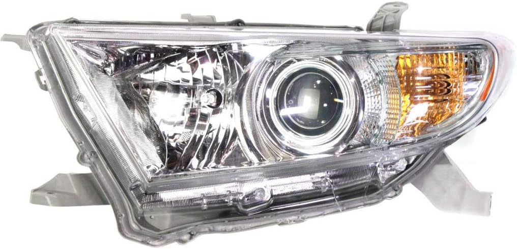Driver Side Headlight Assembly for Toyota Highlander 2010 Sport Model J735107
