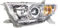 Driver Side Headlight Assembly for Toyota Highlander 2010 Sport Model J735107