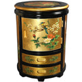Gold Japanese Stool O1531