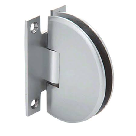 Satin Chrome Wall Mount Back Plate Hinge L24070