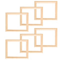 6 Pcs Wood Dollhouse Furniture Kit Q583