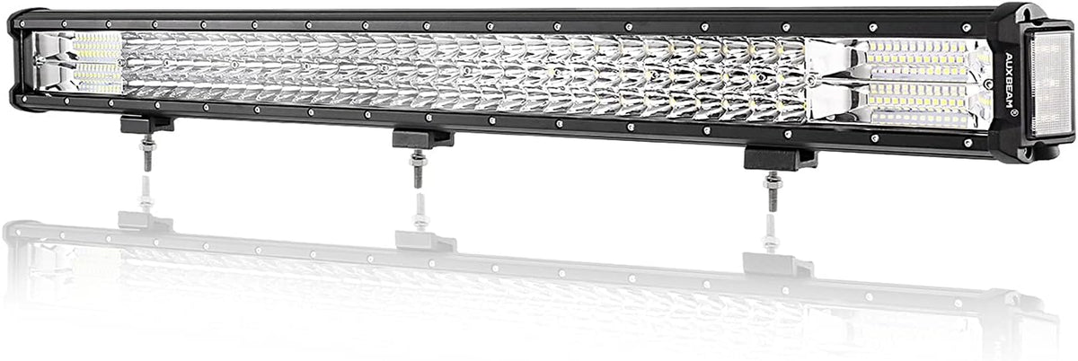 32inch Triple Row LED Light Bar Spot Flood Combo Offroad Light Q20703