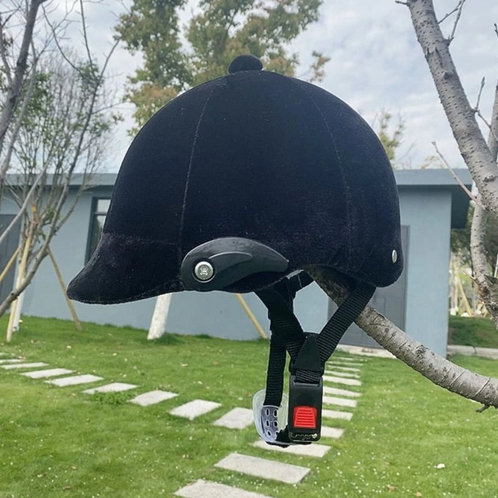 Black Equestrian Horse Riding Helmet S96115