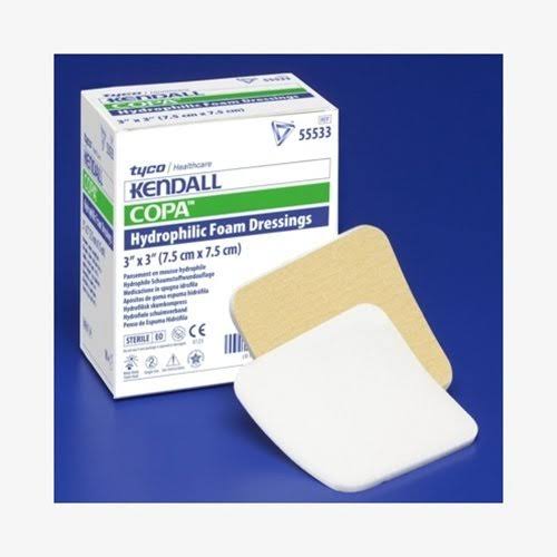 Hydrophilic Foam Dressing 4x4x22 Case of 50 X402