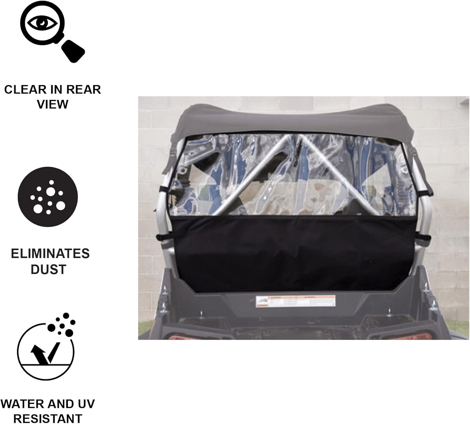UTV Rear Window Pack of 2 I2161