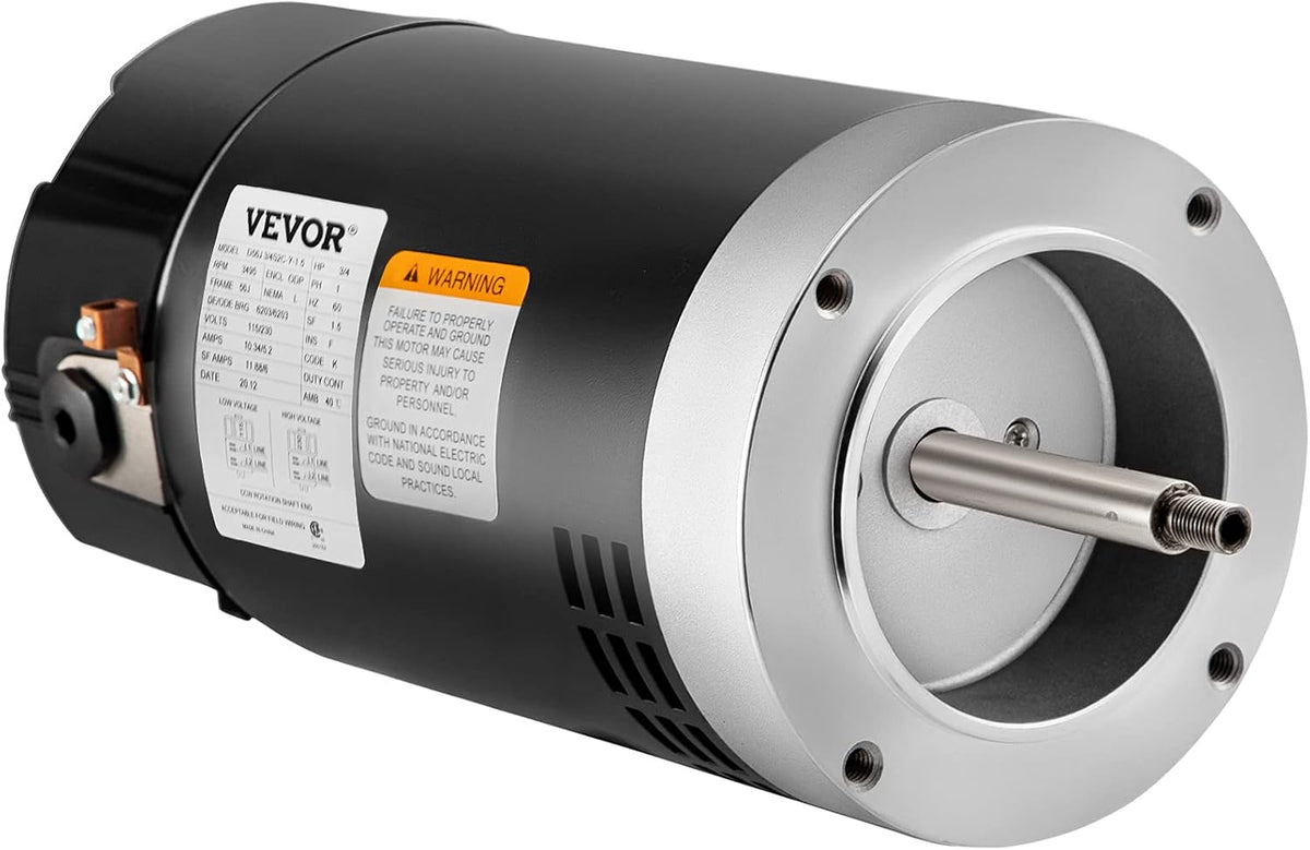 3/4 HP 3450 RPM 1 Speed 230/115 Volts Pool Motor R952