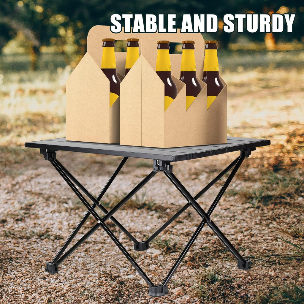 Folding Table 4 Foot Aluminum Alloy Camping Portable Table A502032