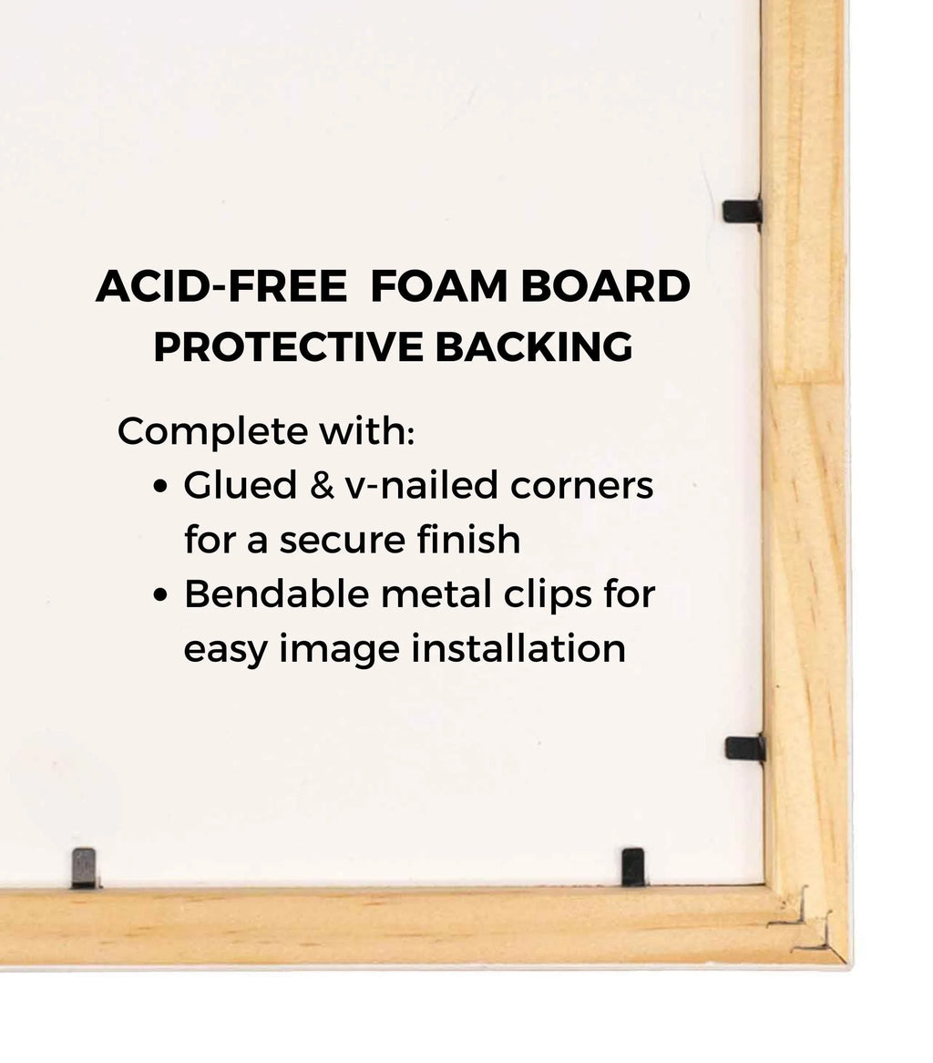6x9 Black Real Wood Picture Frame J377538