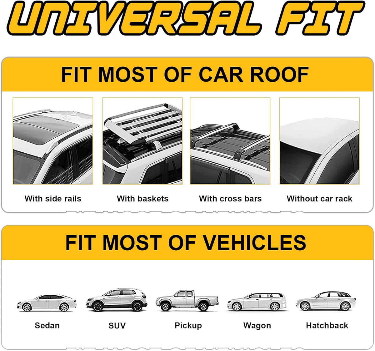 Rooftop Cargo Carrier 15 Cubic Feet Waterproof Roof Rack Cargo Bag with Anti-Slip Mat A670