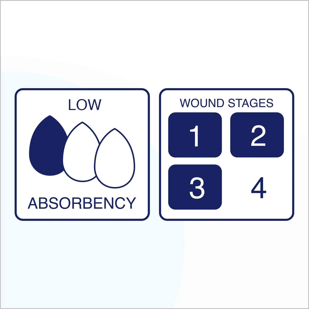 Bordered Hydrocolloid Adhesive Dressing, 6"X 6" Box of 5 C67365