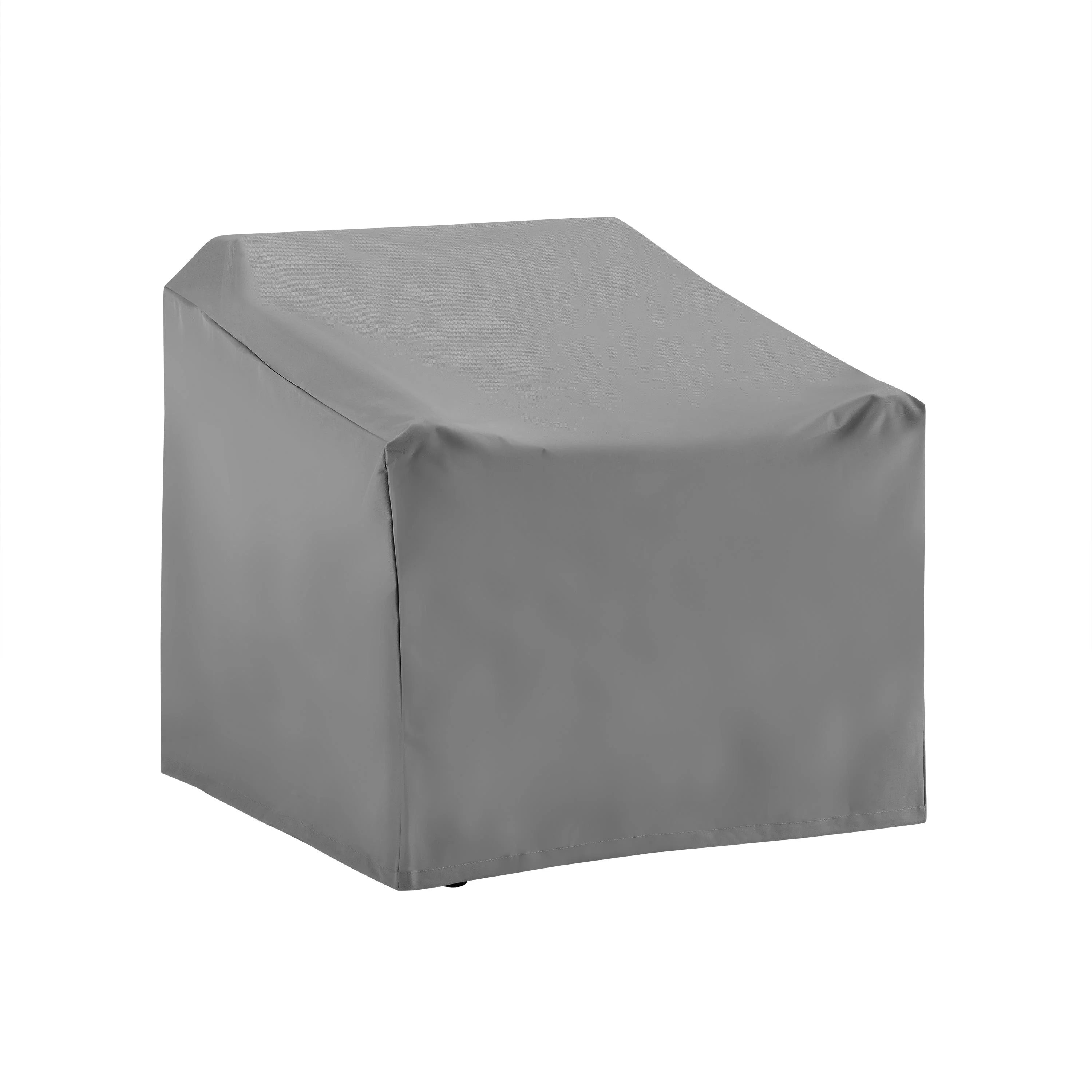 Gray Polyester Fabric Chair Cover T505710