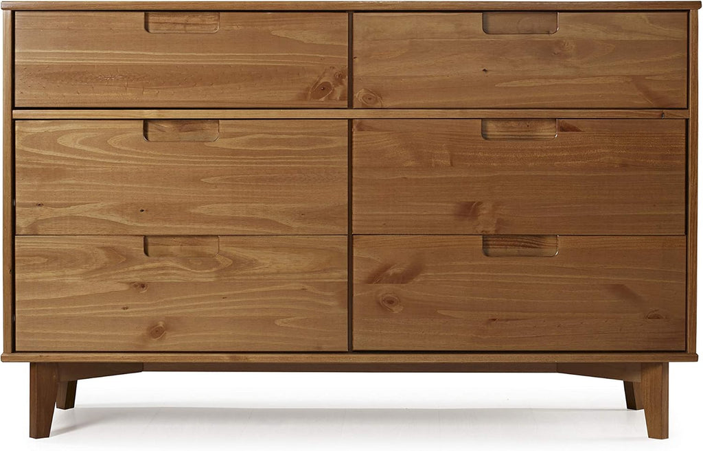 6 Drawer Wood Dresser G410