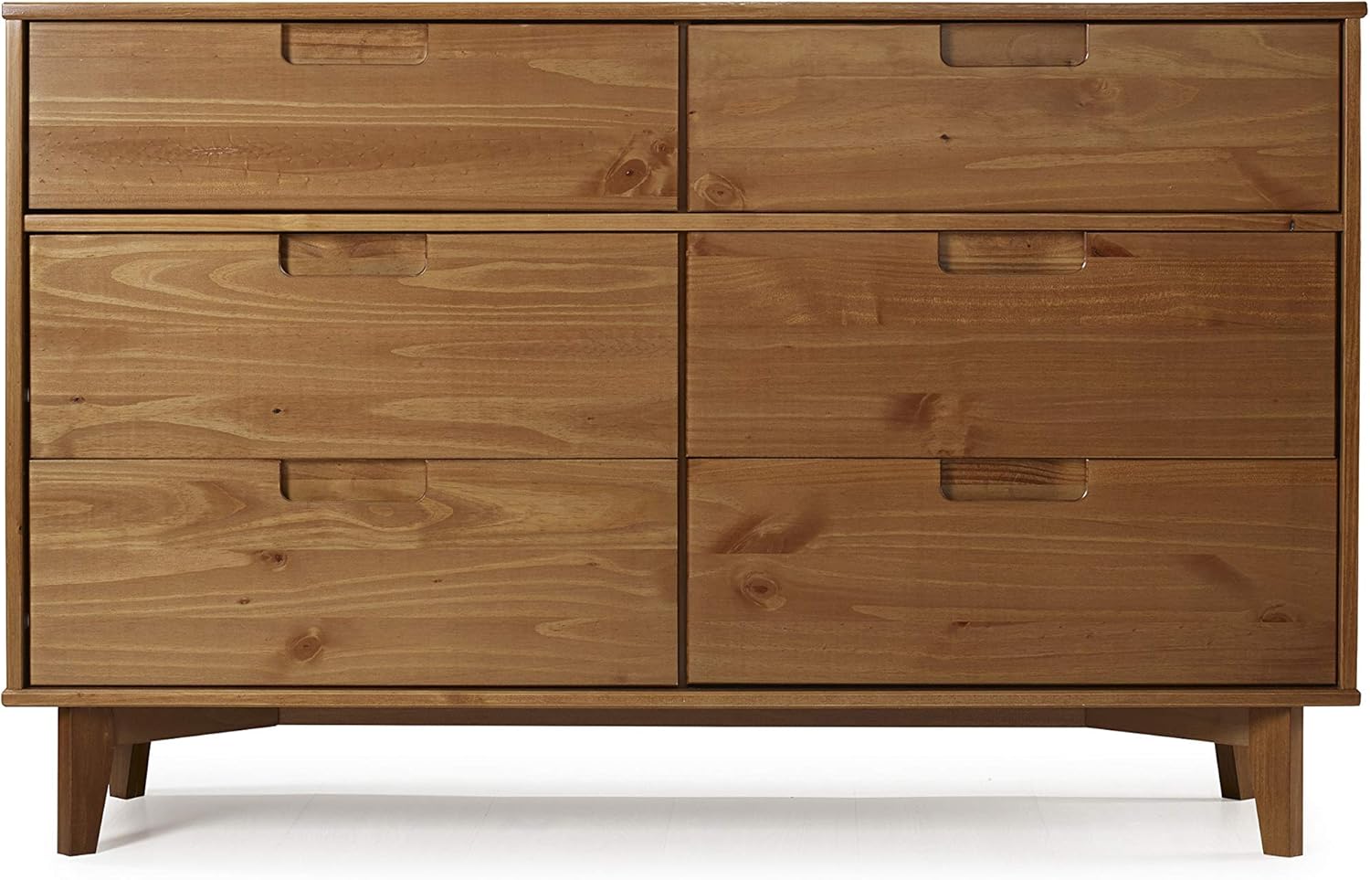 6 Drawer Wood Dresser G410