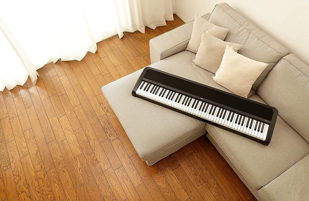 88-Key Digital Piano Bundle with Bench, Stand and Headphones H288